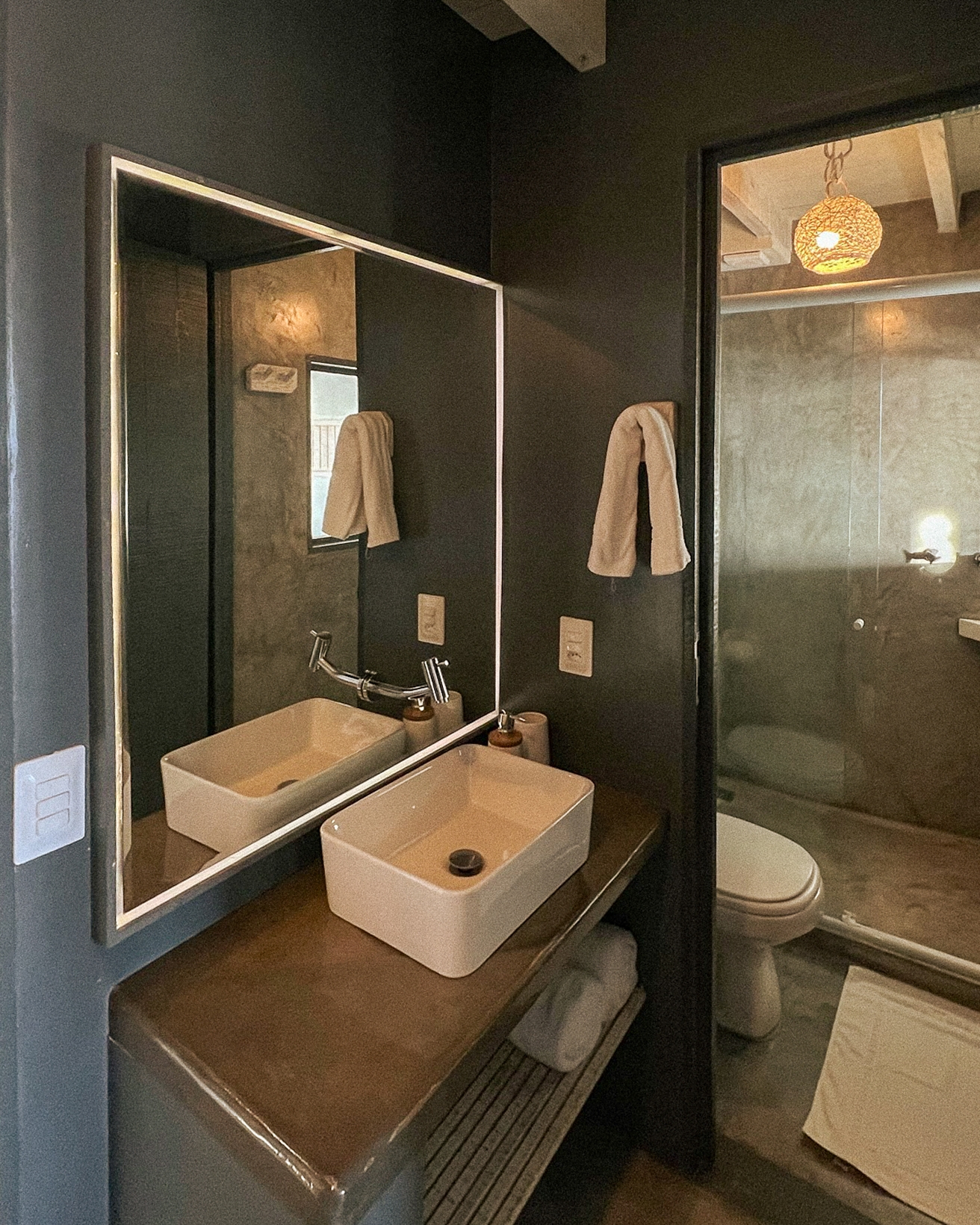 7/7 - Baño privado de la Casa de Mar en el Club de Mar Condo Hotel, Icaraizinho