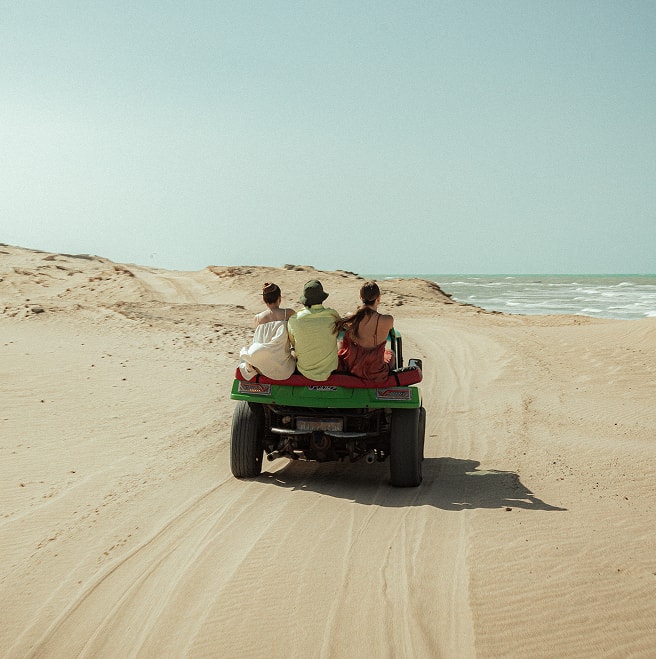 Momentos de relaxamento no Club de Mar